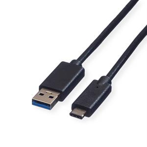 Roline USB 3.1 kabel, A-C, M/M 0,5 m