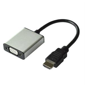 Roline Value HDMI - VGA+3.5mm. Aansluiting 1: HDMI, Aansluiting 2: VGA (D-Sub) + 3.5mm, Aansluiting 1 type: Mannelijk. Kleur kabel: Zwart