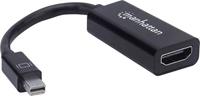 Manhattan Passiver Mini-DisplayPort auf HDMI-Adapter, Mini-DisplayPort-Stecker auf HDMI-Buchse,