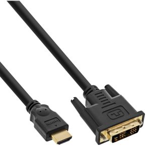 InLine Videokabel - HDMI / DVI - 3 m