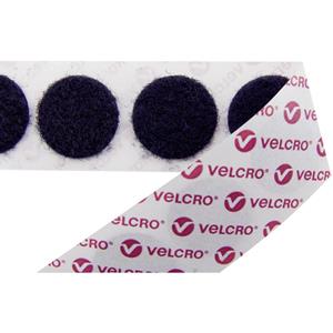 VELCRO E20101533011425 Klittenband punten Om vast te plakken Lusdeel (Ø) 15 mm Zwart 1300 stuk(s)