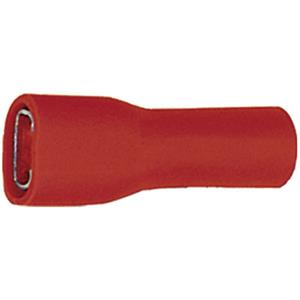 klauke 720V Huls voor platte stekker Insteekbreedte: 6.3 mm Insteekdikte: 0.8 mm 180 ° Volledig geïsoleerd Rood 1 stuk(s)