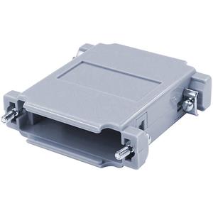 econconnect Econ connect D-SUB Adaptergehäuse Polzahl: 25 ABS 180° Grau