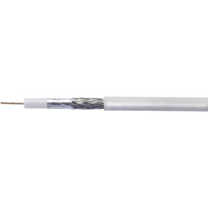 Kathrein 21510004-1 Koaxialkabel Außen-Durchmesser: 5mm 75Ω 90 dB Weiß Meterware