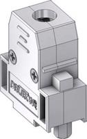 deltronconnectors Deltron Connectors D-SUB Gehäuse Polzahl: 9 Kunststoff, metallisiert 180° Metall 1St.