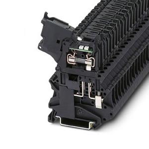 phoenixcontact Phoenix Contact UT 4-HESILED 24 (5X20) 3046090 Zekering-serieklem Aantal polen: 2 0.14 mm² 6 mm² Zwart 1 stuk(s)