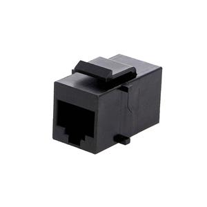 encitech 3101-8821 RJ45-connector CAT 5 Koppeling, dubbel Zwart 2101-0115-01 1 stuk(s)