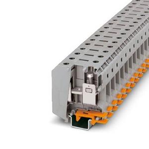phoenixcontact Phoenix Contact UKH 50 3009118 Hoogstroomklemmen Aantal polen: 2 25 mm² 70 mm² Grijs 1 stuk(s)