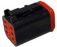 teconnectivity TE Connectivity DT06-6S-P012 Rundstecker Buchse, gerade Serie (Rundsteckverbinder): DT Gesamtpolzahl