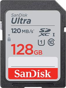 sandisk Memory Card SD Ultra - 128GB