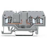 WAGO 279-673/281-411 Diodenklemme 4mm Zugfeder Belegung: L Grau 100St.