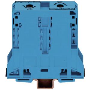 Wago 285-194 Doorgangsklem 25 mm Spanveer Toewijzing: N Blauw 1 stuk(s)