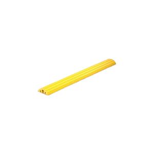 Slang- en kabelbrug, voor kabels tot 40 mm Ø, geel, l x b x h = 1500 x 210 x 65 mm