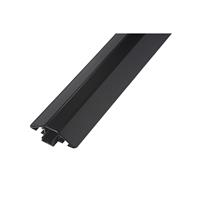 Kabelbrücke aus Aluminium LxBxH 1500 x 80 x 20 mm schwarz, VE 1 Stk
