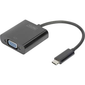 DIGITUS - externer Videoadapter - Schwarz