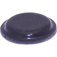 TOOLCRAFT PD2120SW Gerätefuß selbstklebend, rund Schwarz (Ø x H) 10.1mm x 1.8mm