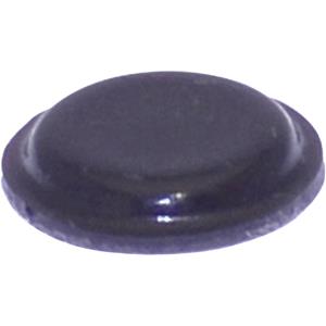 toolcraft PD2120SW Apparaatvoet Zelfklevend, Rond Zwart (Ø x h) 10.1 mm x 1.8 mm 1 stuk(s)