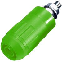 Stäubli XUB-G Laborbuchse Buchse, Einbau vertikal Stift-Ø: 4mm Grün