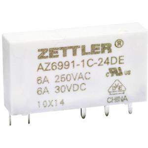 Zettler Electronics AZ6991-1CE-12DE Printrelais 12 V/DC 8 1 Wechsler