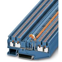 phoenixcontact Phoenix Contact PT 2,5-QUATTRO-MT BU 3211676 Trennklemme Polzahl: 4 0.14mm² 2.5mm² Blau 50St.