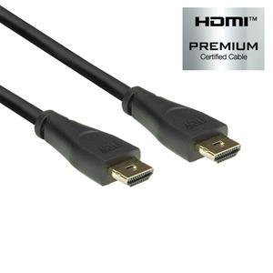 act AK3861 HDMI 4K Premium Certified Locking Kabel - 90 cm