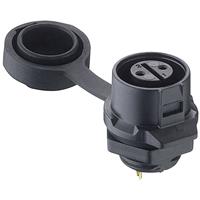 Lumberg 0270 02 Ronde connector Koppeling, inbouw Totaal aantal polen: 2 1 stuk(s)