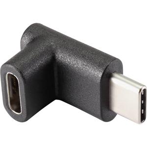 renkforce USB 3.2 Gen 2 (USB 3.1 Gen 2) Adapter [1x USB-C™ Stecker - 1x USB-C™ Buchse] 90° nach