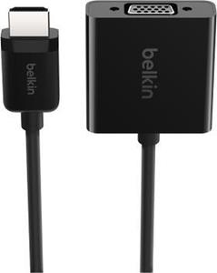 belkin HDMI-adapter - HDMI (M) naar HD-15 (VGA) (V) - 25 cm - zwart - afstandschroeven