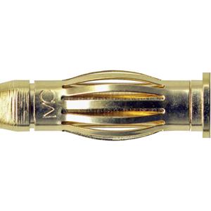 Stäubli SA404 Male connector Stekker, recht Stift-Ø: 4 mm Messing 1 stuk(s)