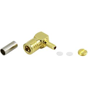 TRU Components SMB-connector Koppeling, haaks 50 Ω 1 stuk(s)