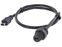 Encitech Mini USB 2.0 Typ B Chassisbuchse, Einbau M12 Inhalt: 1St.