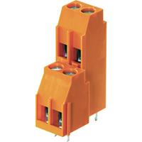 weidmüller Doppelstockklemme 4mm² Polzahl 16 Orange 20St.