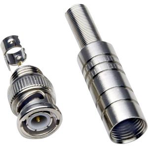 trucomponents TRU COMPONENTS BNC-connector Stekker, recht 50 Ω RG 58, Aircell 5, Belden H155 1 stuk(s)