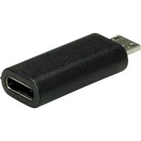 Value USB 2.0 Adapter [1x Micro-USB 2.0 B stekker - 1x USB-C bus]