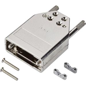 fci D-SUB D-sub behuizing Aantal polen: 25 Tinspuitgiet 180 ° Zilver 1 stuk(s)