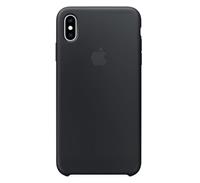 Apple Silicone Cover iPhone XS Max zwart