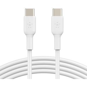 belkin BOOST CHARGE - USB-kabel - USB-C (M) naar USB-C (M) - 2 m - wit