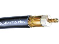 ssb Koaxialkabel Außen-Durchmesser: 14.60mm Ecoflex15 Plus 50Ω 90 dB Schwarz Meterware