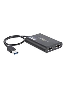 startech .com USB naar 2x DisplayPort adapter - 4K 60Hz - USB 3.0 (5Gbps)- USB dual monitor adapter - DisplayLink gecertificeerd - Externe video-adapter - DisplayLink DL-6950 - USB 3.0