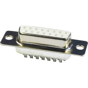 BU9LK/V D-sub female connector 180 ° Aantal polen: 9 Soldeerkelk 1 stuk(s)