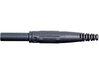 Stäubli XK-410 Laborbuchse Buchse, gerade Stift-Ø: 4mm Schwarz 1St.