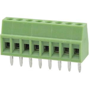 degson DG308-2.54-10P-14-00AH Klemschroefblok 0.82 mm² Aantal polen 10 Groen 1 stuk(s)