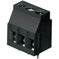 weidmüller Schraubklemmblock 4mm² Polzahl 2 Schwarz 100St.