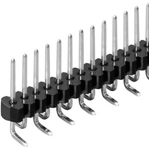 fischerelektronik Fischer Elektronik Male header (standaard) Aantal rijen: 1 Aantal polen per rij: 20 SLV W 1 SMD 048/ 20/G 1 stuk(s)