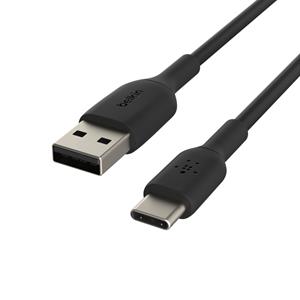 belkin BOOST CHARGE - USB-kabel - USB-C (M) naar USB (M) - 3 m - zwart