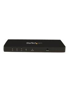 StarTech.com 4 Port HDMI 4k Video Splitter - 1x4 HDMI Verteiler mit Aluminiumgehäuse - 4k @ 30 Hz