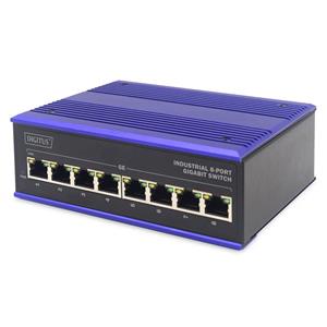 Assmann DIGITUS DN-651119 Industrieller 8-Port Gigabit Switch