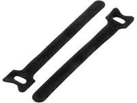 trucomponents TC-MGT-240BK203 Klettkabelbinder zum Bündeln Haft- und Flauschteil (L x B) 240mm x 1