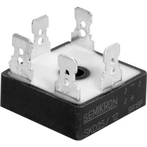 diotec DB25-12 Bruggelijkrichter D-63 1200 V 25 A Driefasig
