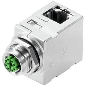 weidmüller IE-AD-M12XRJ45-90 Adapter, haaks 1400610000 10 stuk(s)